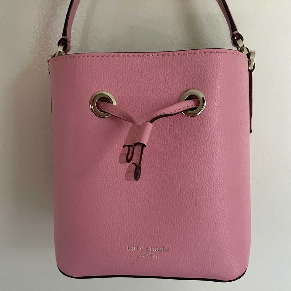Pink Kate Spade Eva Bucket Bag